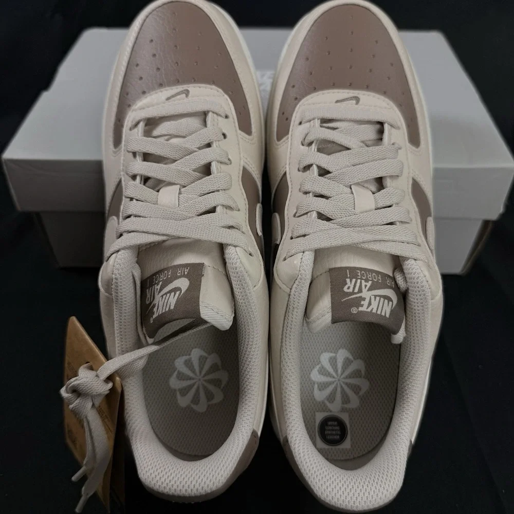 Nike Air Force 1 07 NN Sneakers Womens Size 8.5 Mink Brown Orewood IH0585 200